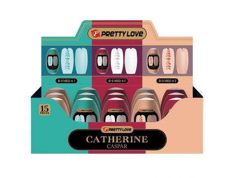 Masturbator z 3 tunelami Catherine Caspar Pretty Love - 4