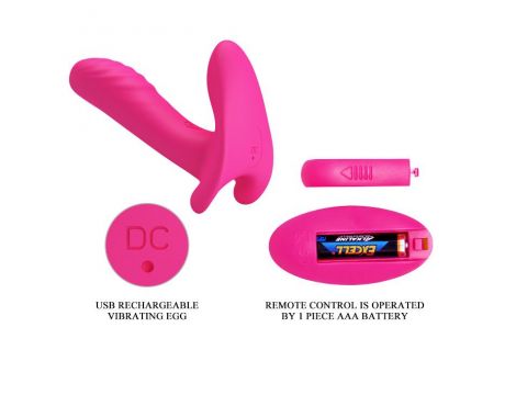 PRETTY LOVE -REMOTE CONTROL MASSAGER, 12 vibration functions Wireless remote control - 8