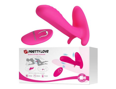 PRETTY LOVE -REMOTE CONTROL MASSAGER, 12 vibration functions Wireless remote control - 9