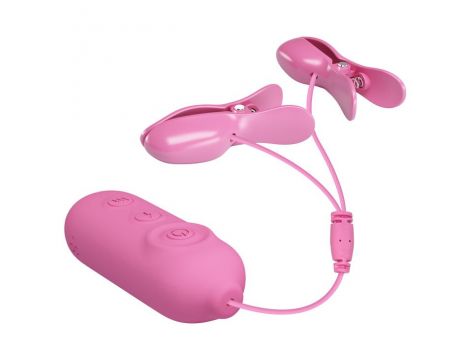 PRETTY LOVE -NIPPLE CLIP, 7 vibration functions 3 electric shock functions - 2
