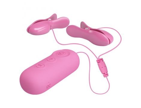 PRETTY LOVE -NIPPLE CLIP, 7 vibration functions 3 electric shock functions - 4