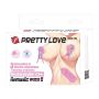 PRETTY LOVE -NIPPLE CLIP, 7 vibration functions 3 electric shock functions - 7