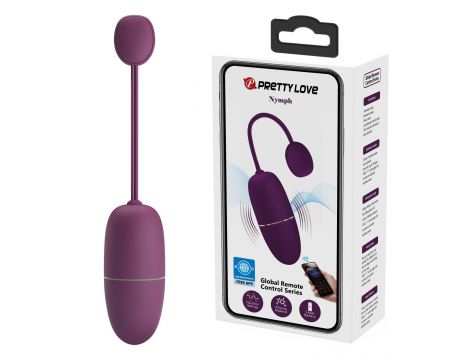 PRETTY LOVE - Nymph, 12 vibration functions Mobile APP Long-distance Control, ABS, 1 AAA battery - 2