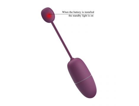 PRETTY LOVE - Nymph, 12 vibration functions Mobile APP Long-distance Control, ABS, 1 AAA battery - 10