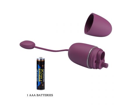 PRETTY LOVE - Nymph, 12 vibration functions Mobile APP Long-distance Control, ABS, 1 AAA battery - 9