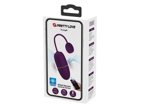 PRETTY LOVE - Nymph, 12 vibration functions Mobile APP Long-distance Control, ABS, 1 AAA battery - 17