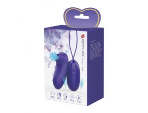 Fioletowe silikonowe jajeczko wibrujące Pretty Love Orthus Youth USB