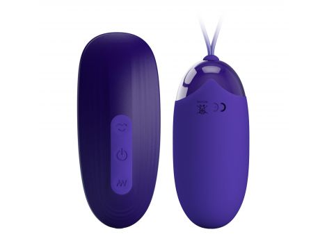 Fioletowe silikonowe jajeczko wibrujące Pretty Love Orthus Youth USB - 6