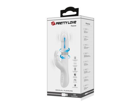 PRETTY LOVE - Reese, 12 vibration functions 4 rotation functions 4 thrusting settings - 5