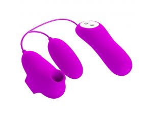 PRETTY LOVE - VIBRO-BULLETS, 12+12 stimulation functions
