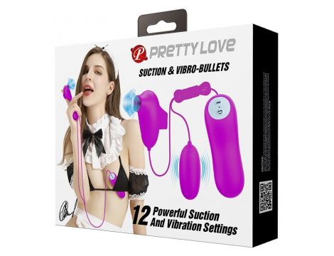 PRETTY LOVE - VIBRO-BULLETS, 12+12 stimulation functions - 7
