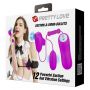PRETTY LOVE - VIBRO-BULLETS, 12+12 stimulation functions - 8
