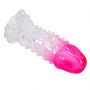 Przedłużka penisa Wilford Pretty Love 13,5 cm wodoodporna z analnym - 7