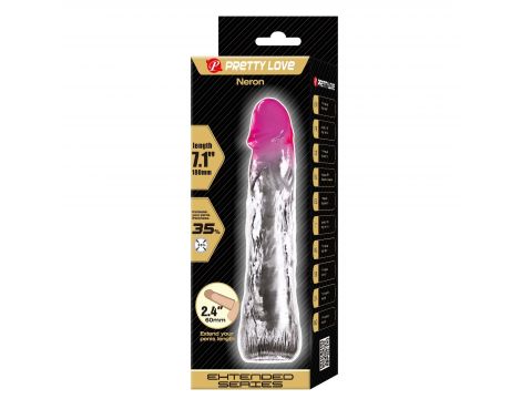 Przedłużacz penisa Pretty Love Neron 18 cm wodoodporny - 7