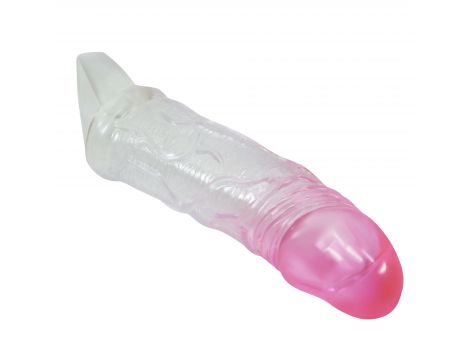 Przedłużka na penisa Pretty Love Odes 17,5 cm TPR wodoodporna - 6