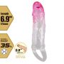 Przedłużka na penisa Pretty Love Odes 17,5 cm TPR wodoodporna - 3