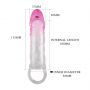 Przedłużka na penisa Pretty Love Odes 17,5 cm TPR wodoodporna - 9