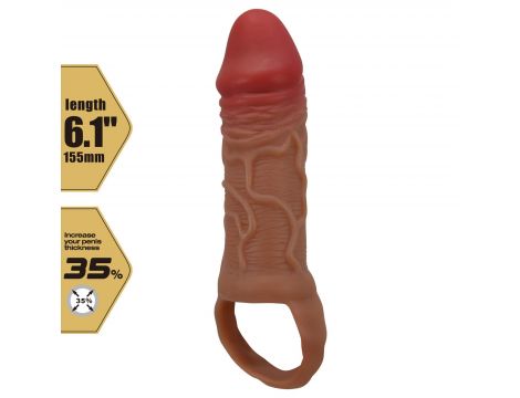 Przedłużka na penisa Pretty Love Peirre 15,5 cm wodoodporna - 3