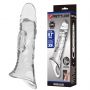 Proteza na penisa Pretty Love przezroczysta TPE 22 cm - 3