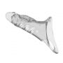 Proteza na penisa Pretty Love przezroczysta TPE 22 cm - 8