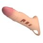 Realistyczna wibrująca nakładka na penisa Pretty Love 22 cm - 5