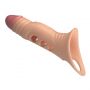Realistyczna wibrująca nakładka na penisa Pretty Love 22 cm - 7