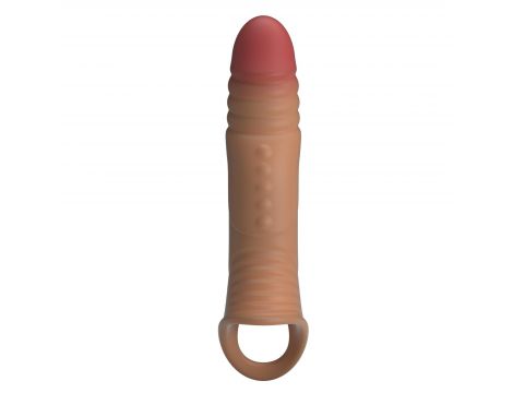 Nakładka na penisa z wibracją Pretty Love 22 cm - 4