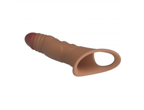 Nakładka na penisa z wibracją Pretty Love 22 cm - 3