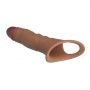 Nakładka na penisa z wibracją Pretty Love 22 cm - 4