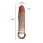 Nakładka na penisa z wibracją Pretty Love 22 cm - 10
