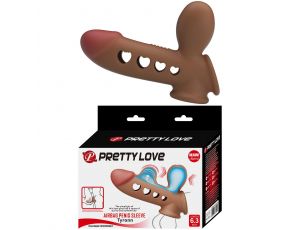 Przedłużka z poduszką powietrzną Pretty Love Tyronn silikonowa wodoodporna