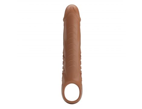 Nakładka na penisa Pretty Love realistyczna 12 wibracji USB - 6