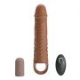 Nakładka na penisa Pretty Love realistyczna 12 wibracji USB - 2