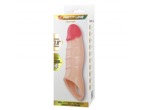 Ultrarealistyczna przedłużka na penisa Pretty Love Damell - 10