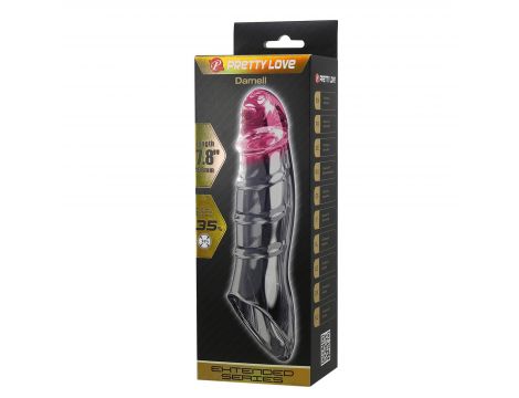 Przedłużka TPE Pretty Love Damell różowa 19,8 cm - 9