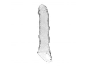 Przedłużka na penisa Pretty Love z modułami transparentna 28 cm