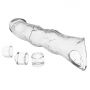 Przedłużka na penisa Pretty Love z modułami transparentna 28 cm - 7