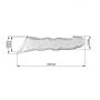Przedłużka na penisa Pretty Love z modułami transparentna 28 cm - 10