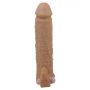 Wibrująca przedłużka na penisa Pretty Love 17 cm naturalna - 7