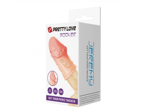 Przedłużka na penisa elastyczna Pretty Love Booker - 7