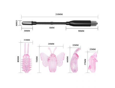BAILE- Wizard magic wand, Vibration Bendable - 5