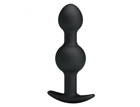 Korek analny silikonowy Pretty Love Heavy Balls 10,4 cm - 2