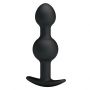 Korek analny silikonowy Pretty Love Heavy Balls 10,4 cm - 3