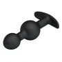 Korek analny silikonowy Pretty Love Heavy Balls 10,4 cm - 4