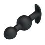 Korek analny silikonowy Pretty Love Heavy Balls 10,4 cm - 2