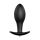 Korek analny wibrujący Pretty Love silikonowy czarny 12 trybów 8,5 cm