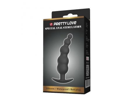 Korek analny silikonowy Pretty Love 11 8 cm 3 cm - 6