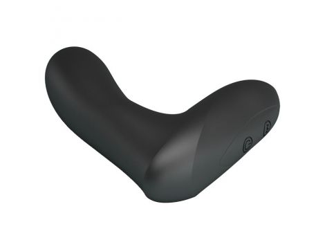 Wibrator analny Pretty Love Archenemy 12 pulsacji silikonowy USB czarny - 6