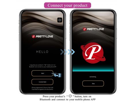 PRETTY LOVE - Jefferson, 12 vibration functions 3 electric shock functions Mobile APP Long-distance Control - 11