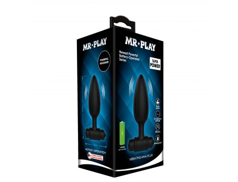 Mr. Play Vibrating Anal Plug - 8